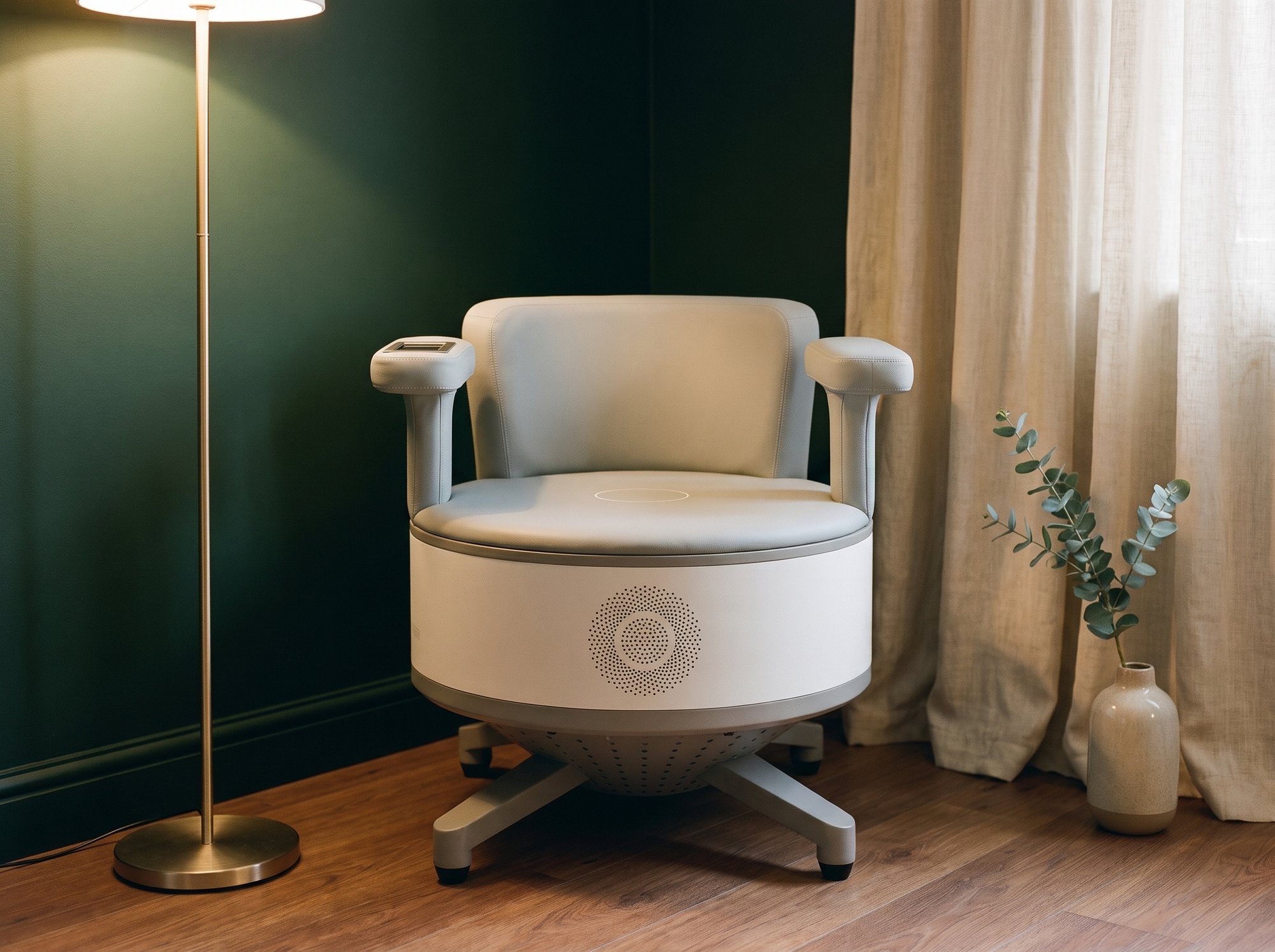 The Ultra Tesla Seat pelvic chair at Sun Therapy, Chapel Allerton